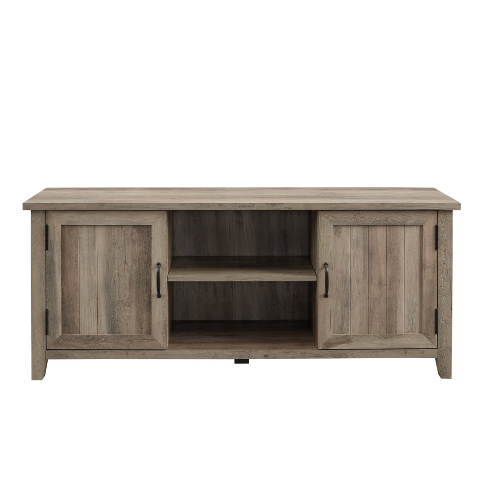walker edison 58 modern farmhouse tv stand w58cs2dwo w58cs2dro w58cs2dgw