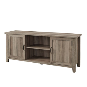 walker edison 58 modern farmhouse tv stand w58cs2dwo w58cs2dro w58cs2dgw