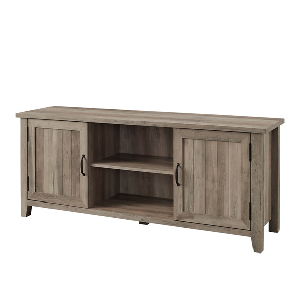 walker edison 58 modern farmhouse tv stand w58cs2dwo w58cs2dro w58cs2dgw