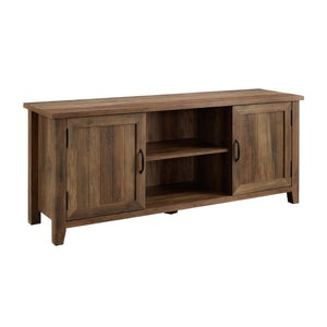 walker edison 58 modern farmhouse tv stand w58cs2dwo w58cs2dro w58cs2dgw