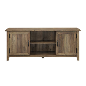 walker edison 58 modern farmhouse tv stand w58cs2dwo w58cs2dro w58cs2dgw