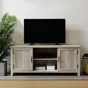 walker edison 58 modern farmhouse tv stand w58cs2dwo w58cs2dro w58cs2dgw