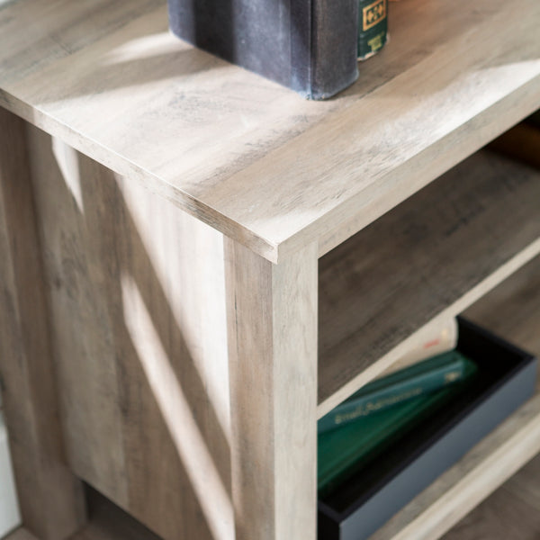 58" Rustic TV Stand Grey Wash