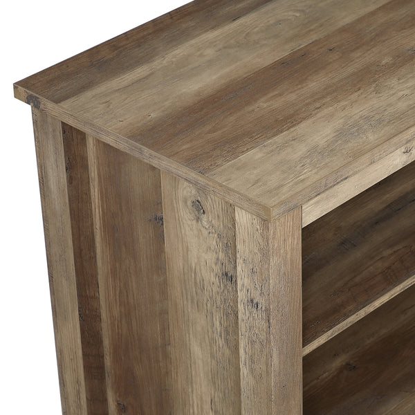 58" Rustic TV Stand Rustic Oak