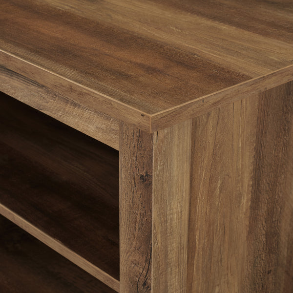 58" Rustic TV Stand Rustic Oak