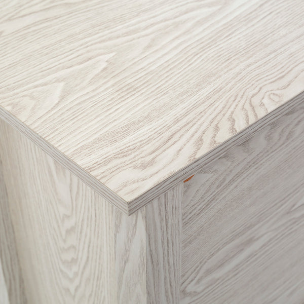 58" Rustic TV Stand White