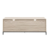 Walker Edison Chevy Contemporary/Modern 58" Contemporary 2-Drawer TV Console W58CVY2DRBH