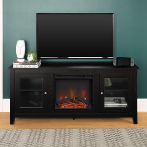 walker edison 58 traditional electric fireplace tv stand w58fp4dwwo w58fp4dwtb w58fp4dwgw w58fp4dwes w58fp4dwbw w58fp4dw