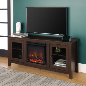 walker edison 58 traditional electric fireplace tv stand w58fp4dwwo w58fp4dwtb w58fp4dwgw w58fp4dwes w58fp4dwbw w58fp4dw