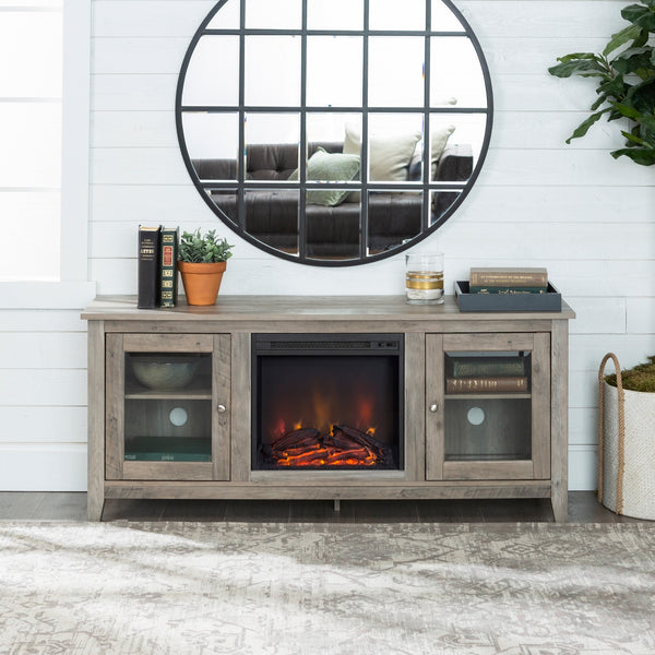 walker edison 58 traditional electric fireplace tv stand w58fp4dwwo w58fp4dwtb w58fp4dwgw w58fp4dwes w58fp4dwbw w58fp4dw