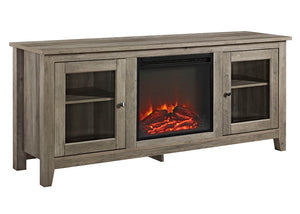 walker edison 58 traditional electric fireplace tv stand w58fp4dwwo w58fp4dwtb w58fp4dwgw w58fp4dwes w58fp4dwbw w58fp4dw