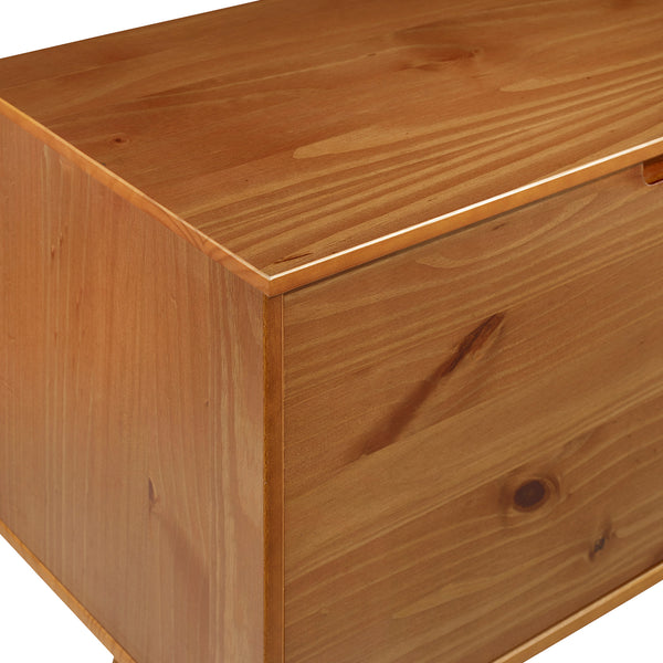 Adair 70" Modern 2 Door Solid Wood TV Stand