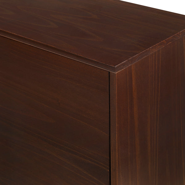 Adair 70" Modern 2 Door Solid Wood TV Stand