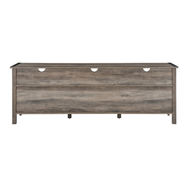 W70CLA4DRGW - Clair 70" Industrial Farmhouse 4-Drawer TV Stand