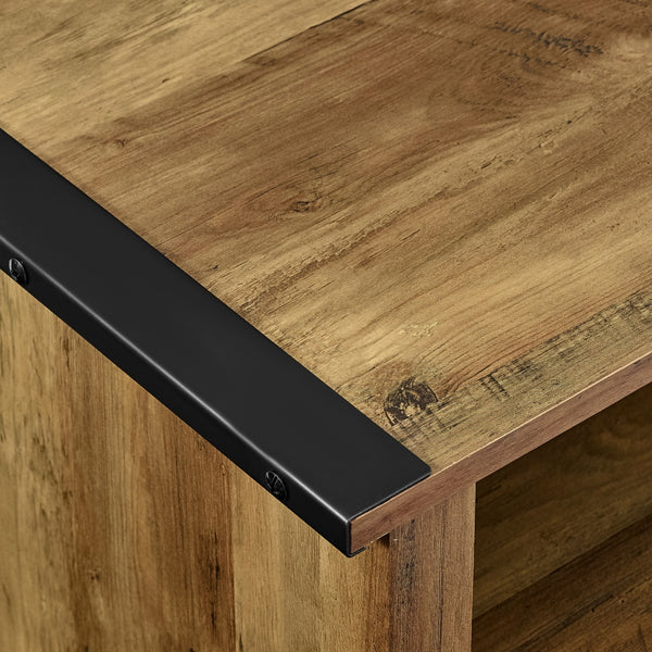 Clair 70" Industrial Farmhouse 4-Drawer TV Stand