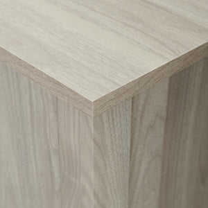 70" Glass Door TV Console - Birch