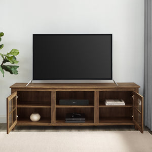 W70CSGDRO - walker edison 70 farmhouse tv stand w70csgdro w70csgdgw w70csgddw
