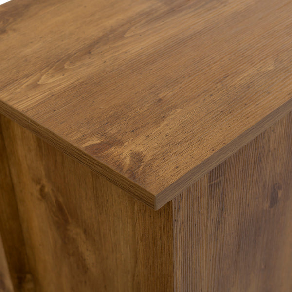 70" Rustic TV Stand Barnwood