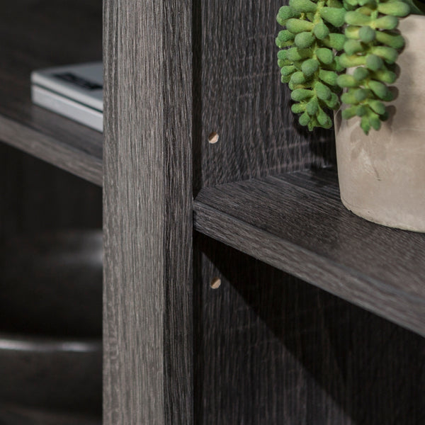 70" Rustic TV Stand Charcoal