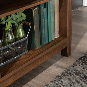 70" Rustic TV Stand Dark Walnut