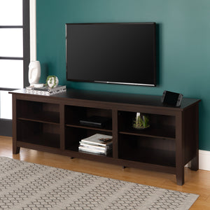 70" Rustic TV Stand Espresso