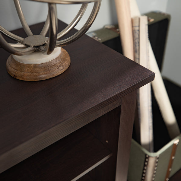 70" Rustic TV Stand Espresso