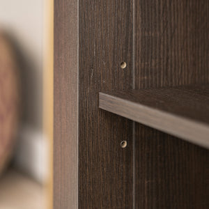 70" Rustic TV Stand Espresso