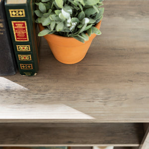 70" Rustic TV Stand Grey Wash