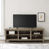 W70CSPGW - 70" Rustic TV Stand Driftwood