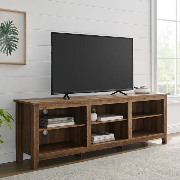 W70CSPRO - 70" Rustic TV Stand Driftwood