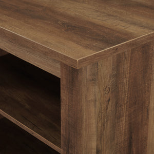 70" Rustic TV Stand Rustic Oak