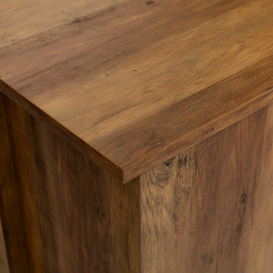 70" Rustic TV Stand Rustic Oak