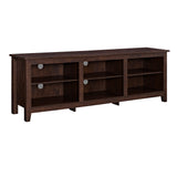 70" Rustic TV Stand Brown