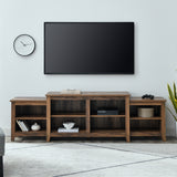 W80CSPTTRO - 80" Simple Tiered Top TV Stand