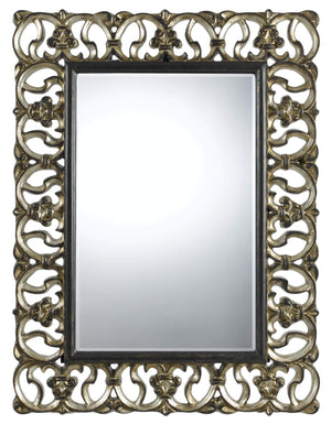 Cal Lighting Ormond Polyurethane Beveled Mirror WA-2167MIR dark bronze/silver WA-2167MIR