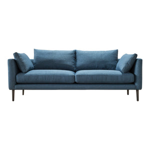 Moe's Home Raval Sofa Dark Blue