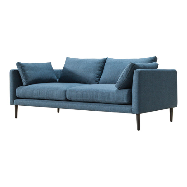 Moe's Home Raval Sofa Dark Blue
