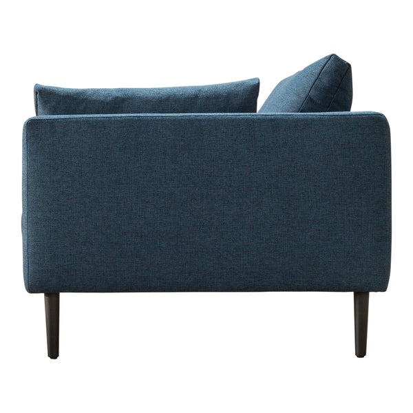 Moe's Home Raval Sofa Dark Blue