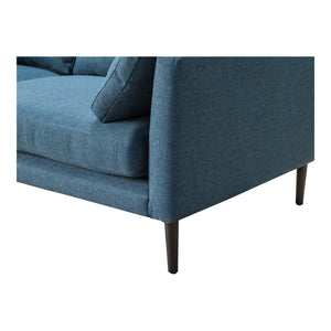 Moe's Home Raval Sofa Dark Blue