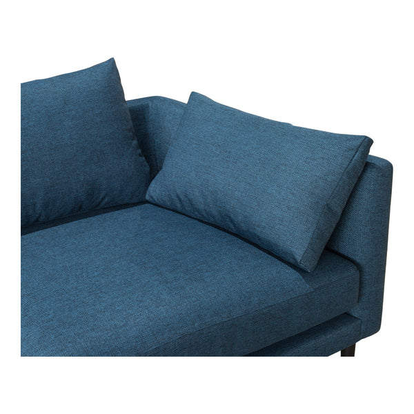 Moe's Home Raval Sofa Dark Blue