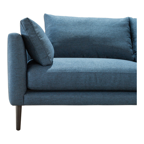 Moe's Home Raval Sofa Dark Blue