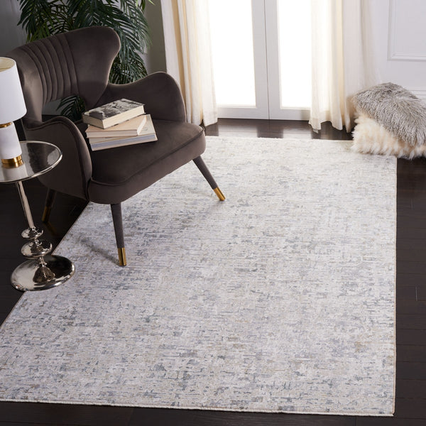 Webster 300 Webster 310 Transitional Power Loomed 75% Polyester + 25% Viscose Rug Grey / Beige
