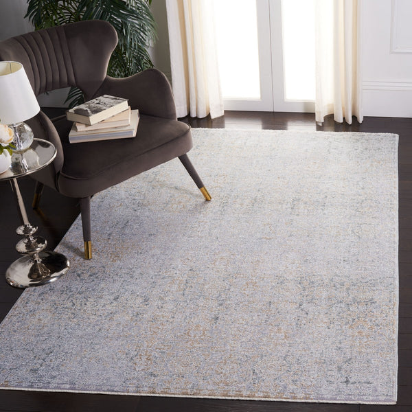 Safavieh Webster 312 Power Loomed 75% Polyester + 25% Viscose Transitional Rug WBS312G-7SQ