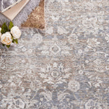 Safavieh Webster 326 Power Loomed 75% Polyester + 25% Viscose Transitional Rug WBS326G-7SQ