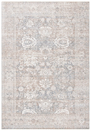 Webster 300 Webster 326 Transitional Power Loomed 75% Polyester + 25% Viscose Rug Grey / Beige
