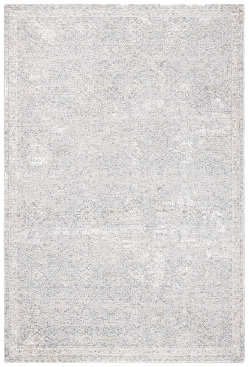 Webster 300 Webster 334 Transitional Power Loomed 75% Polyester + 25% Viscose Rug Grey / Beige