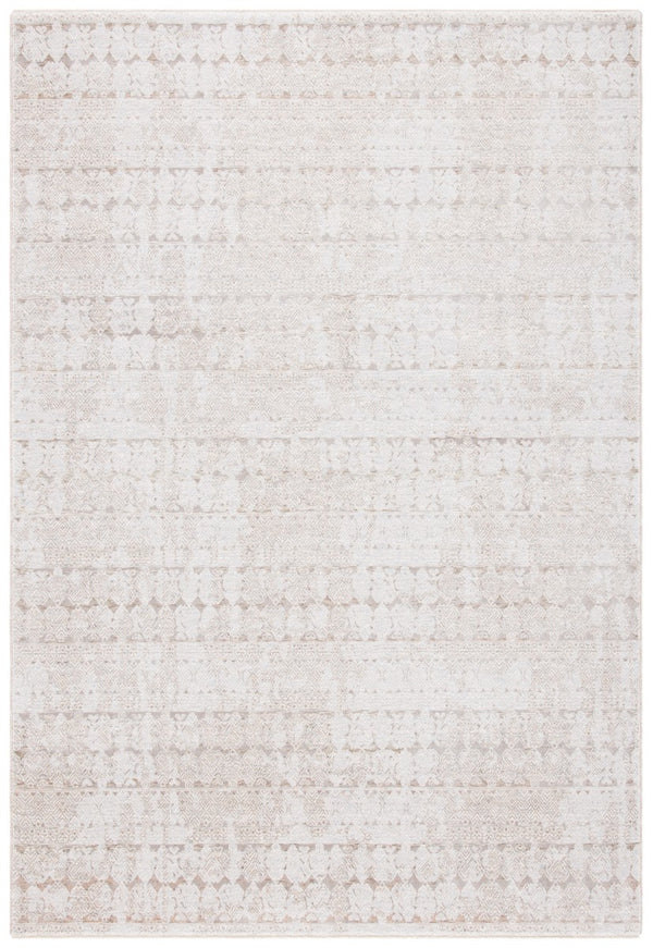 Webster 300 Webster 338 Transitional Power Loomed 75% Polyester + 25% Viscose Rug Beige / Grey