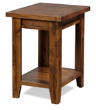 Alder Grove Rustic Chairside Table