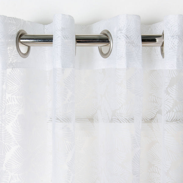 Safavieh Zandria 52X84 Window Panel White 100% Polyester WDT1025A-5284