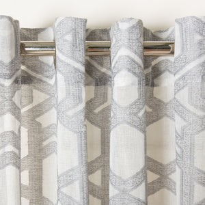 Safavieh Brenna 52X96 Window Panel in Grey WDT1031A-5296